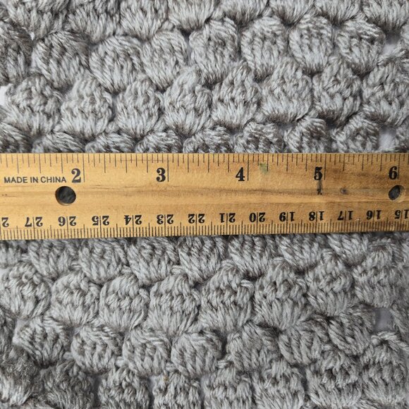 Grey Poodle Breed Puppy Dog Scarf Crochet Handmade byBren - Picture 5 of 5